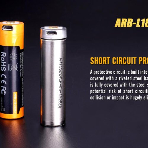 Charging battery USB Fenix 18650 3500mAh (Li-ion)