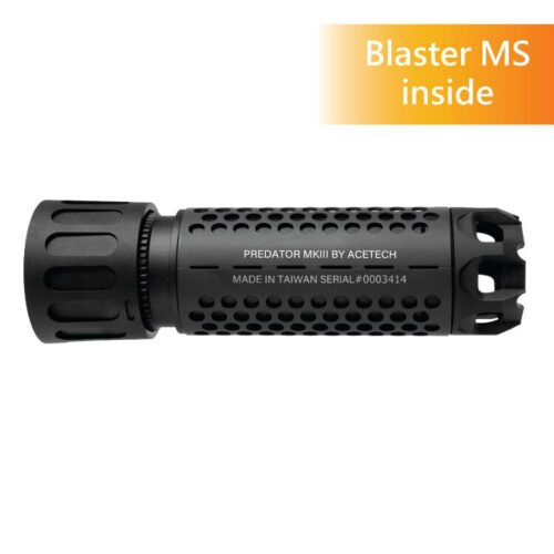 AceTech PREDATOR MKIII (BLASTER MS) QD Tracer Suppressor - Black