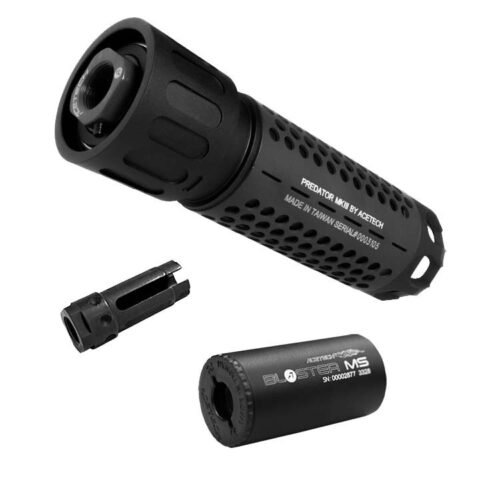 AceTech PREDATOR MKIII (BLASTER MS) QD Tracer Suppressor - Black
