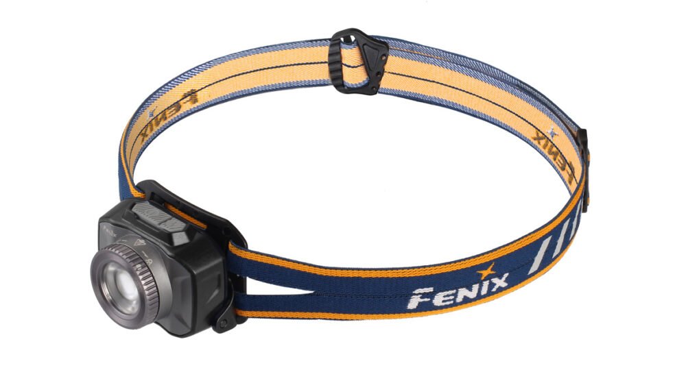 FENIX HL40R FOCUSABLE USB RECHARGEABLE HEADLAMP - GREY