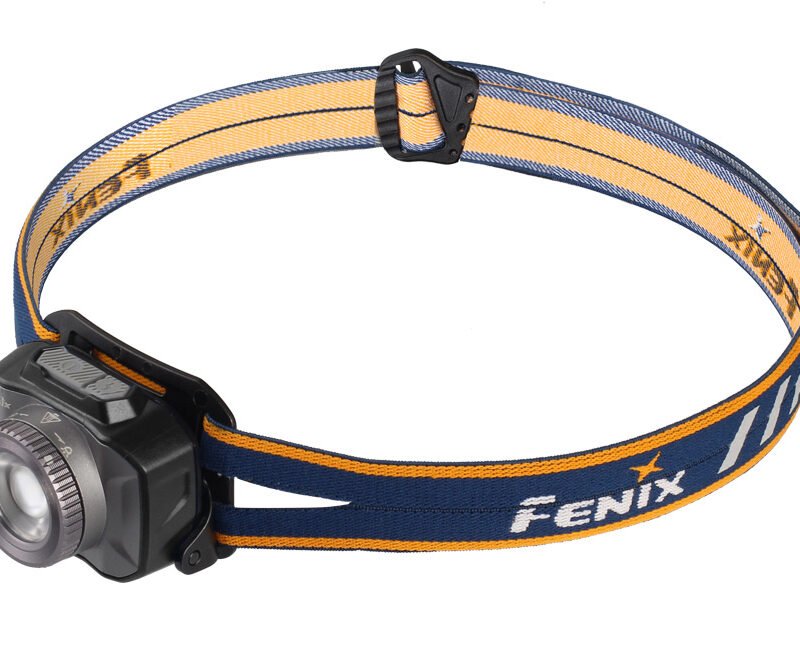 FENIX HL40R FOCUSABLE USB RECHARGEABLE HEADLAMP - GREY