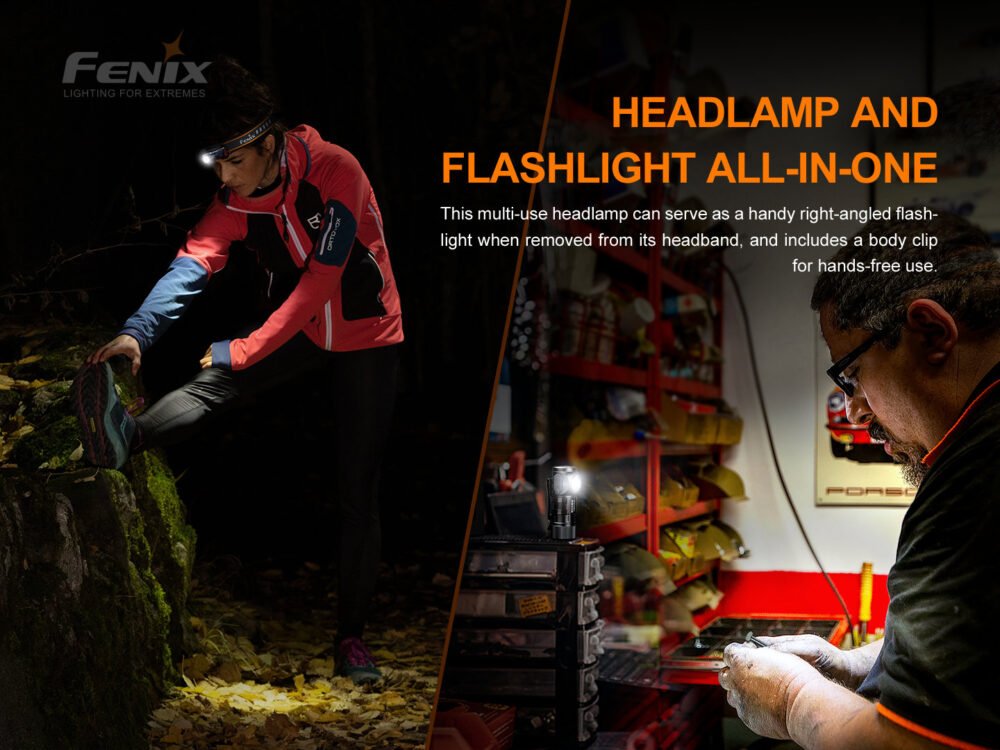 39884 FENIX HM51R Ruby V2.0 RECHARGEABLE HEADLAMP