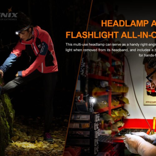 39884 FENIX HM51R Ruby V2.0 RECHARGEABLE HEADLAMP