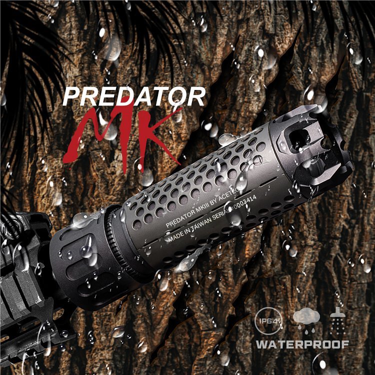 AceTech PREDATOR MKIII (BIFROST) QD Tracer Suppressor - Black