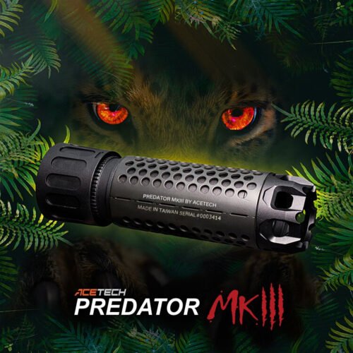 AceTech PREDATOR MKIII (BLASTER MS) QD Tracer Suppressor - Black