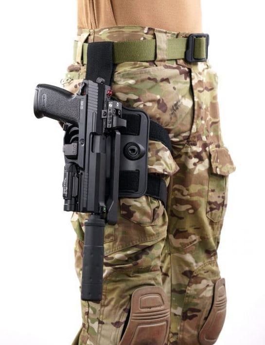 Novritsch QD Holster for MK23 / SSX23, Left-Hand - Black