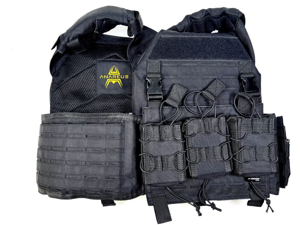 ANAREUS SPIDER Modular Plate Carrier - Black