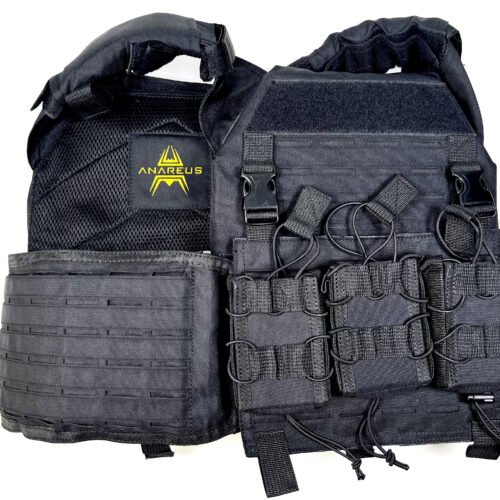 ANAREUS SPIDER Modular Plate Carrier - Black