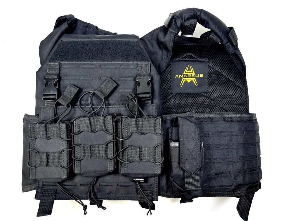 ANAREUS SPIDER Modular Plate Carrier - Black