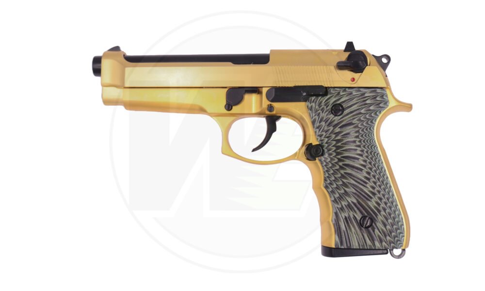 WE GBB Pistol M92 Eagle Full-Auto (MO17) - Gold