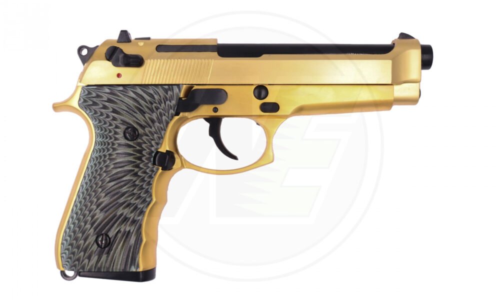 WE GBB Pistol M92 Eagle Full-Auto (MO17) - Gold
