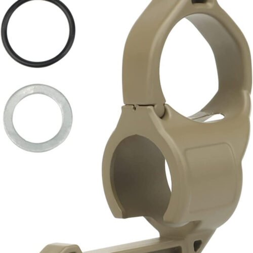 Tactical Flashlight ring 22mm - BLACK