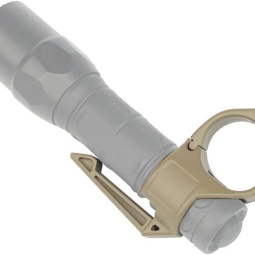 Tactical Flashlight ring 22mm - TAN