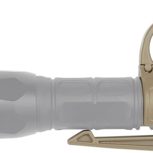 Tactical Flashlight ring 22mm - TAN