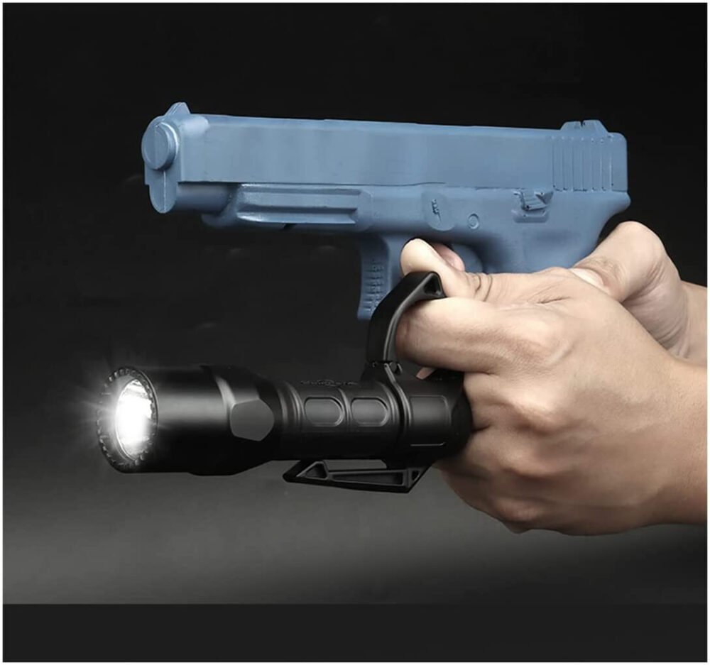 Tactical Flashlight ring 22mm - TAN