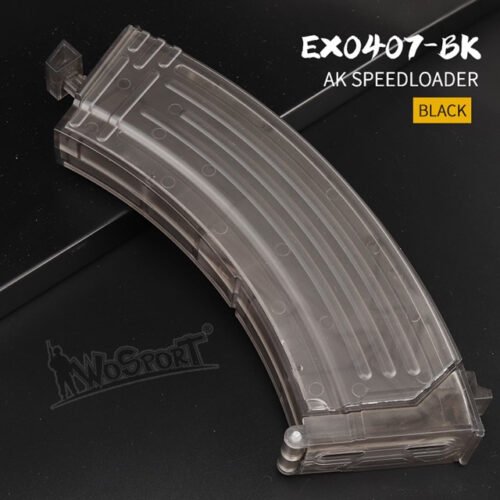 Speedloader type AK, 1000 BBs - Transparent (dark)