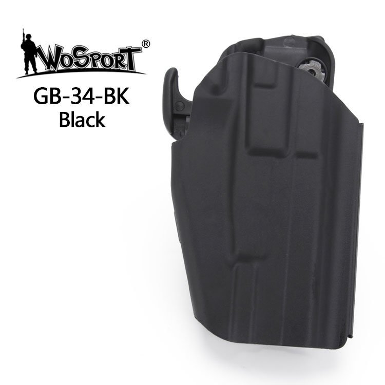 WST Universal Belt Holster GB34 for Compact Pistols, Right Hand - Black