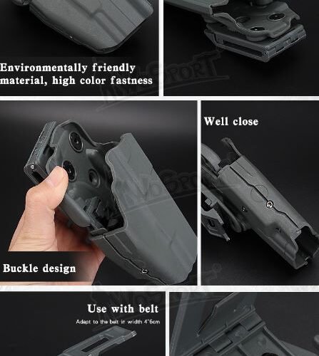 WST Universal Belt Holster GB34 for Compact Pistols, Right Hand - Tan