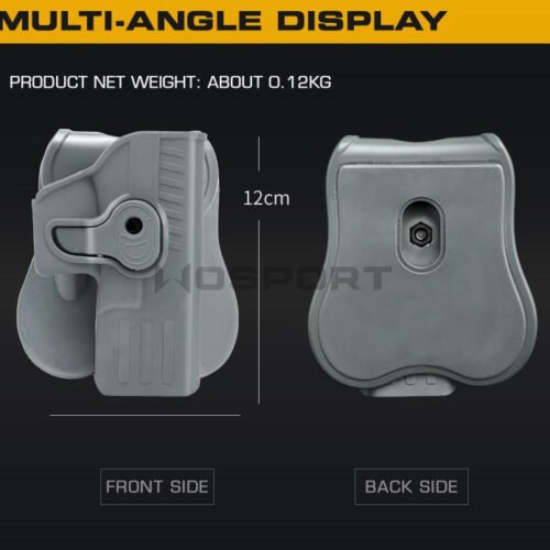 WST Belt Holster for G-Series, Right Hand - Black