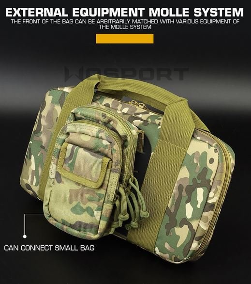 WST laser MOLLE gun bag 35cm - OD