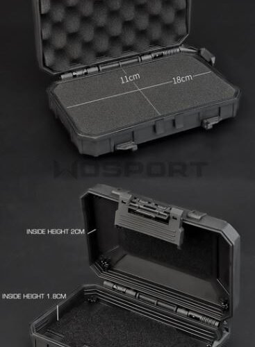 Waterproof Molle tactical gear case - Black