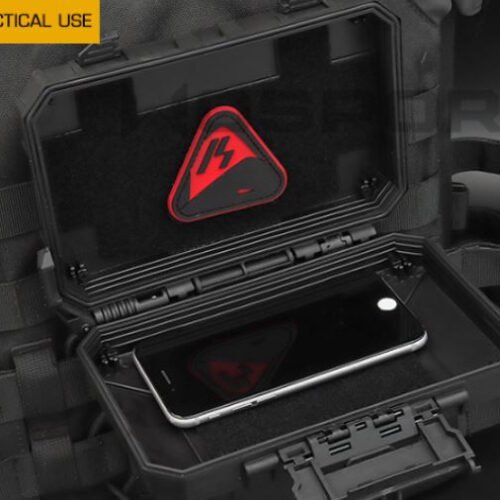 Waterproof Molle tactical gear case - Black