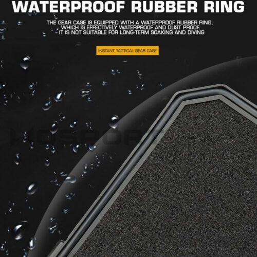 Waterproof Molle tactical gear case - TAN