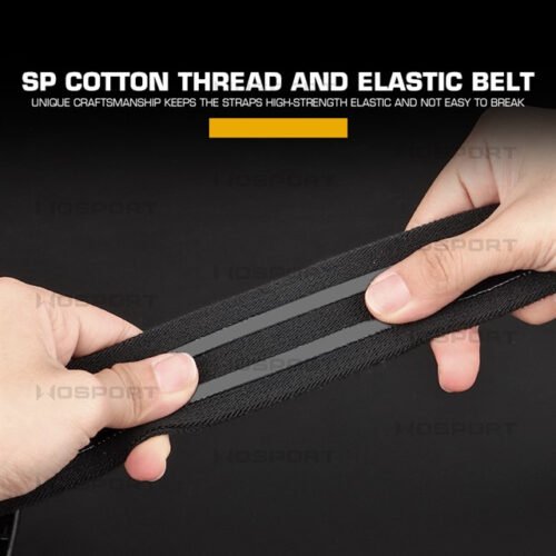 Tactical Elastic Anti-slip Thigh Belt - BLACK