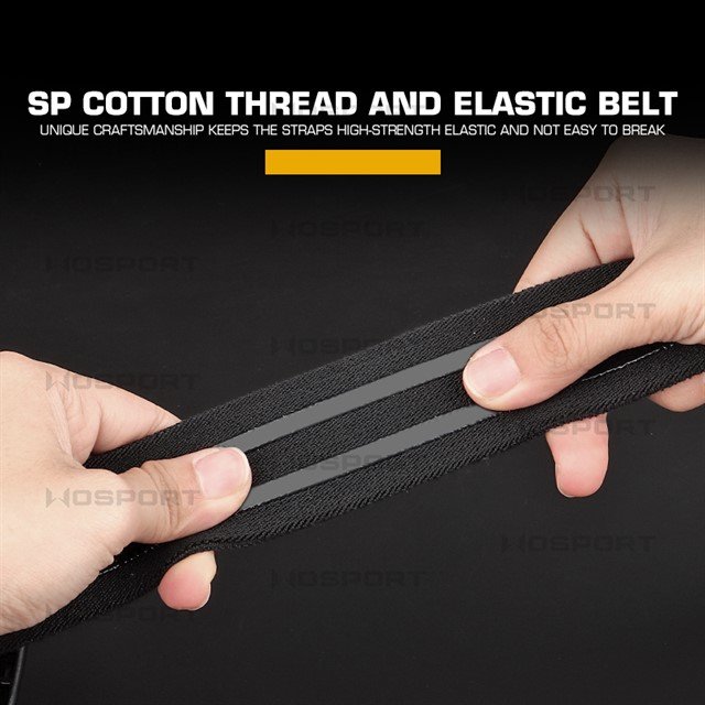 Tactical Elastic Anti-slip Thigh Belt - BLACK