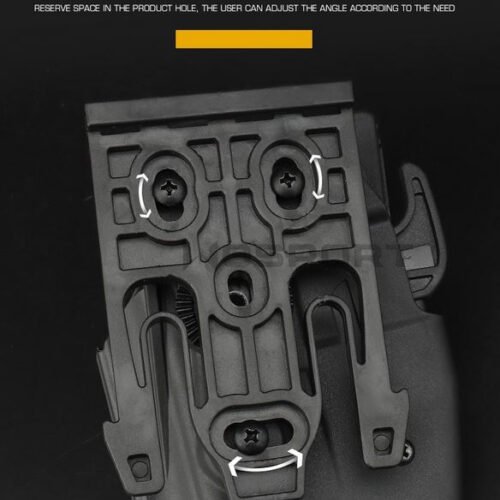 WST Quick Locking System Kit for QLS Holsters - Black