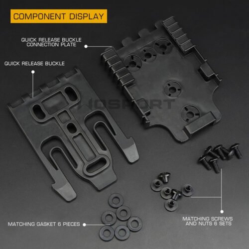 40921 WST Quick Locking System Kit for QLS Holsters - Tan