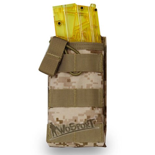 MOLLE Open Single M4 magazine storage bag/Pouch - TAN