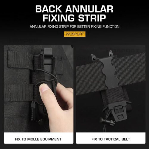 WST Tiger Type 9mm Magazine Molle Pouch - MC