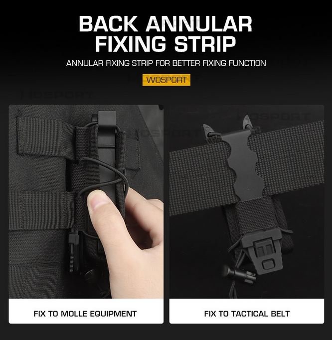 WST Tiger Type 9mm Magazine Molle Pouch - MC