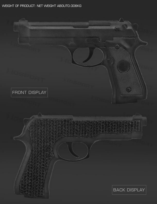 Wosport Series PVC 3D Patch For Clock - TAN