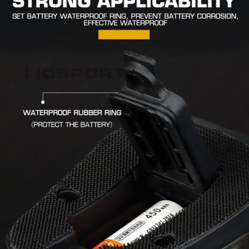 WST helmet signal light - TAN (red light)