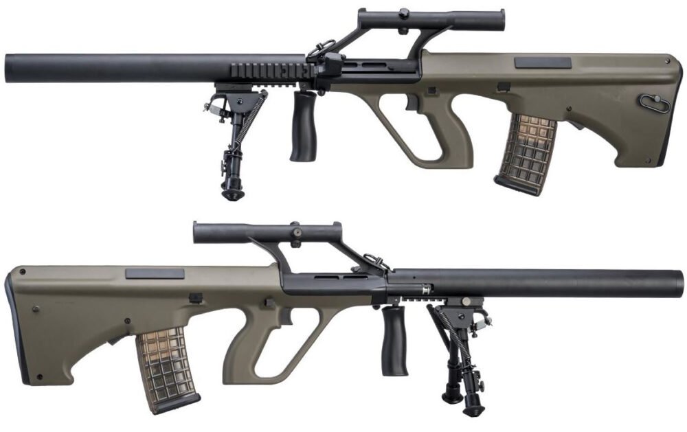 Steyr Aug with silencer (SW-020-AM) - OD