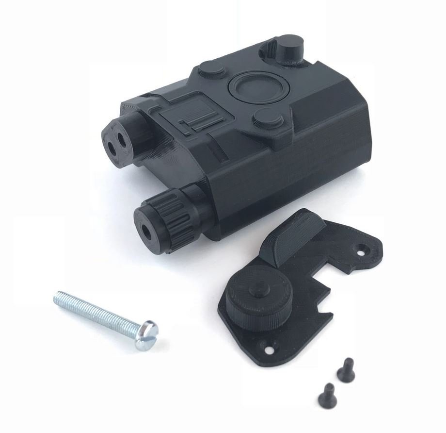 TITAN PEQ15 PEQ Brick Battery Box, 3D Print - Black