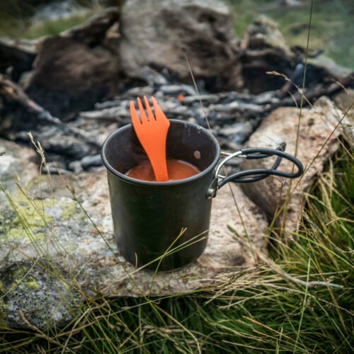 HELIKON Aluminum Cup / Mug CAMP 0.85 l - Grey