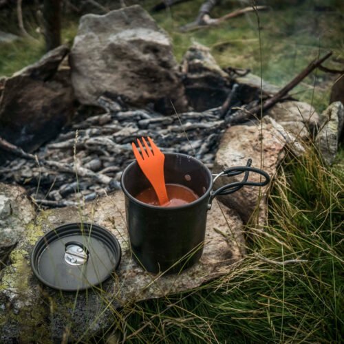 HELIKON Aluminum Cup / Mug CAMP 0.85 l - Grey