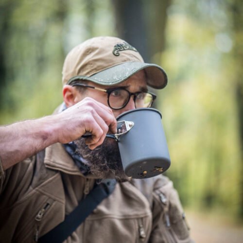 HELIKON Aluminum Cup / Mug CAMP 0.85 l - Grey