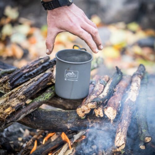 HELIKON Aluminum Cup / Mug CAMP 0.85 l - Grey