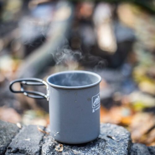 HELIKON Aluminum Cup / Mug CAMP 0.85 l - Grey