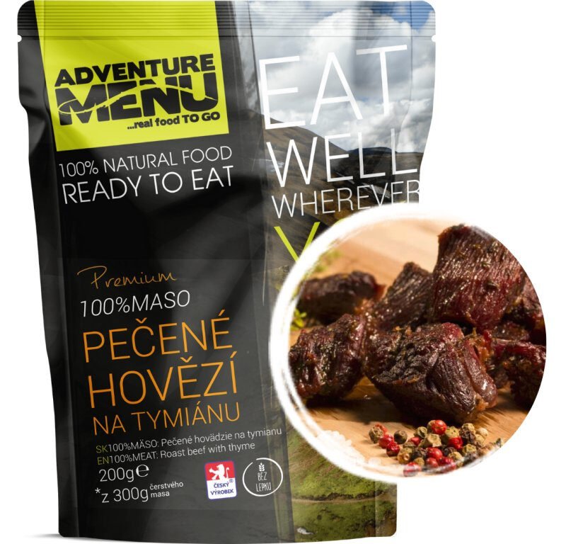 100procent MEAT Roasted beef on thyme