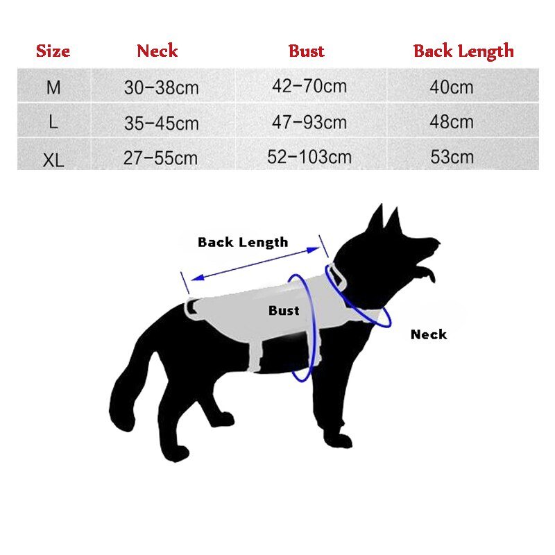 Tactical Dog Vest/Harness - OD