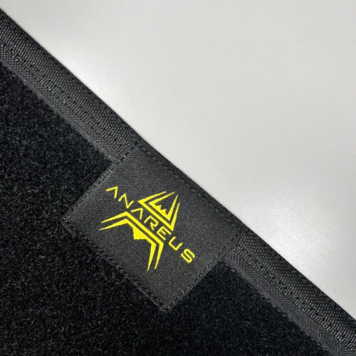 Patch panel for patches with Velcro 70x90cm - black