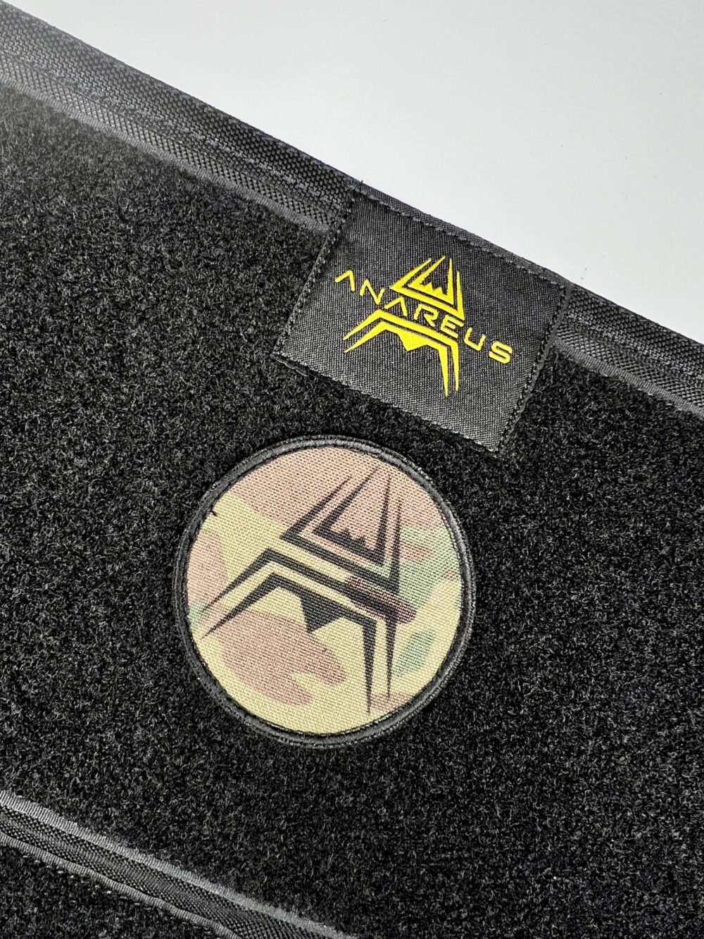 Patch panel for patches with Velcro 70x90cm - black