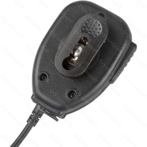 External Speaker with Mic for Baofeng Radios, Kenwood 2-pin - Black