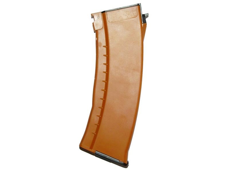 E a L Mid-Cap Magazine AK-74 Bakelite, 120 BBs - Orange