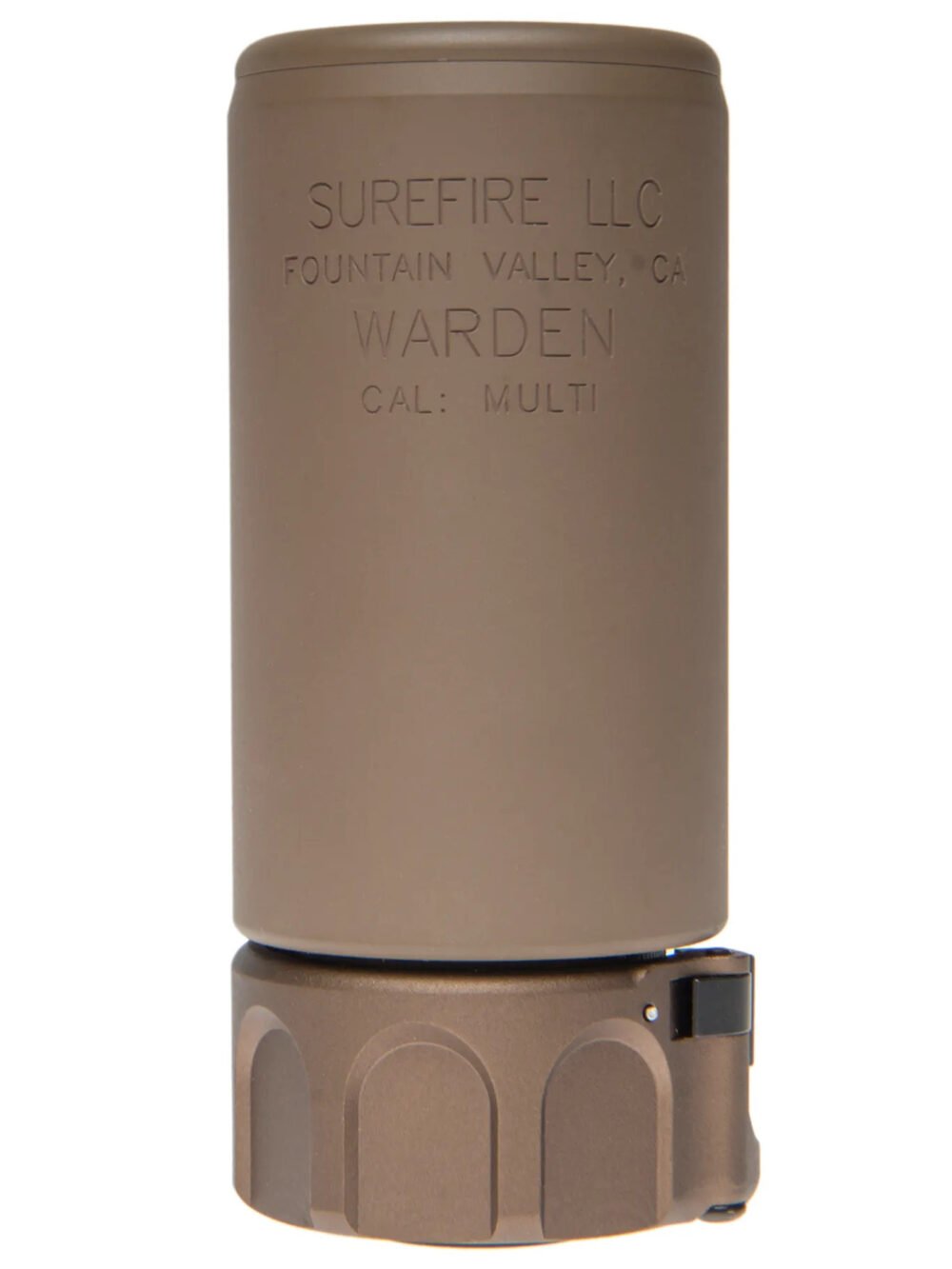 Angry Gun QD WARDEN BLAST Silencer (Full Markings), 14- mm (CCW) - Black